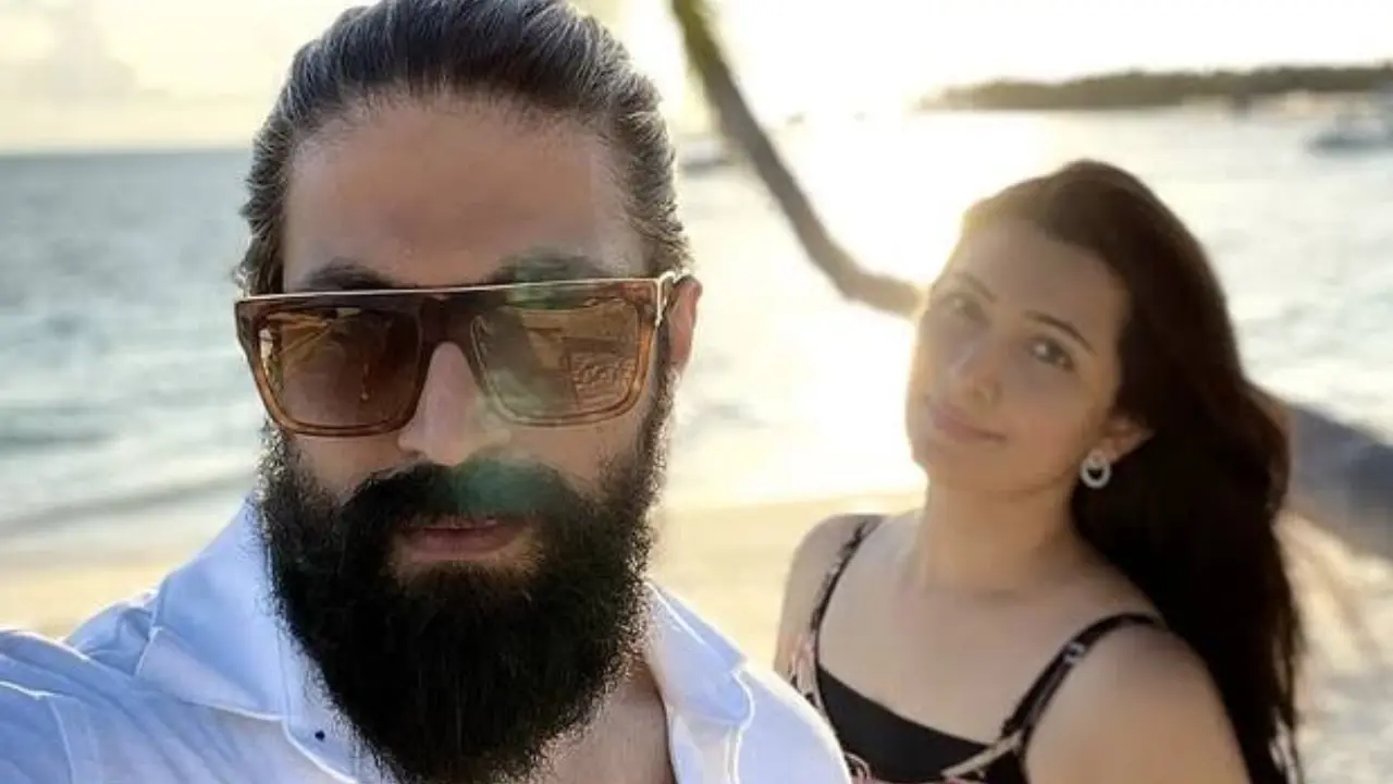 Yash and Radhika Pandit pic via Instagram